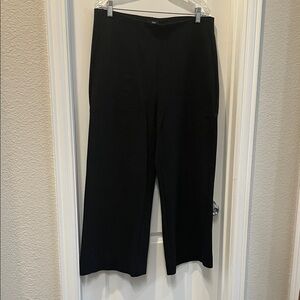 Jones New York Black Wide Leg Pants